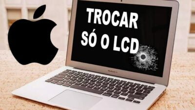 troca da tela macbook air a1466